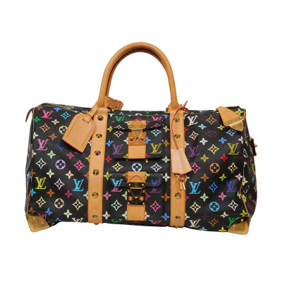 Женская сумка Murakami Multicolor Black Keepall 45 LOUIS VUITTON , ДО/259